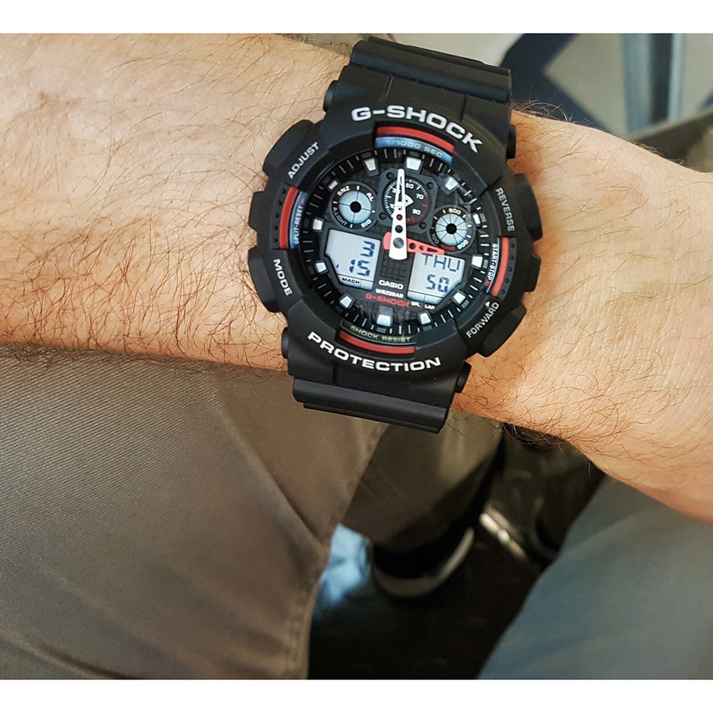 CASIO G-SHOCK GA-100-1A4ER Uhr