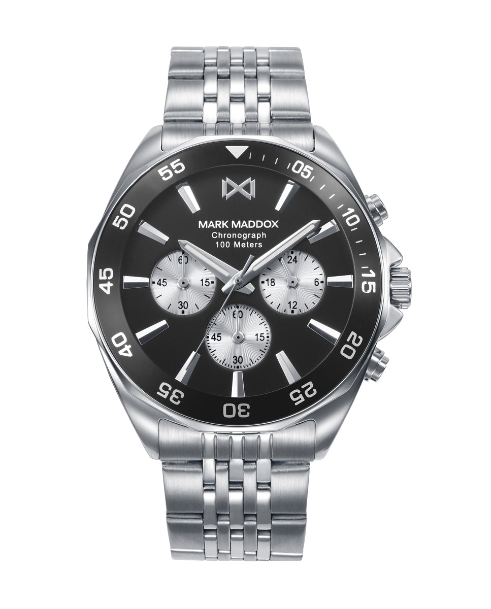 Mark Maddox HM1024-57 Stahl-Edelstahluhr