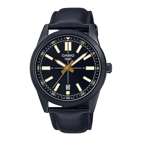 CASIO COLLECTION MTP-VD02BL-1EUDF Herrenarmbanduhr