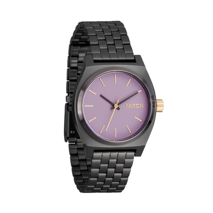 Nixon Medium Time Teller A1130-5271 Gunmetal/Lavender/Gold