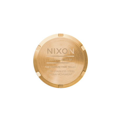 NIXON Medium Time Teller A1130-5333 Gold/Schwarz/Gold