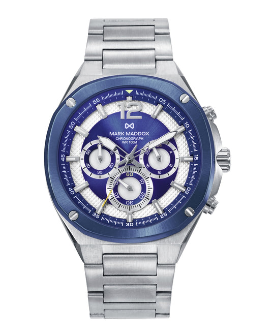 Mark Maddox Mission S/S Chrono Herren HM1021-35 Uhr