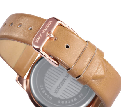 Mark Maddox Classic Leather MC0014-37 Herrenuhr