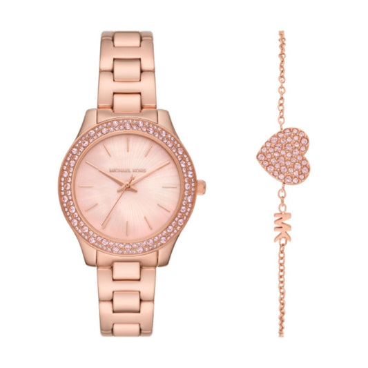 Michael Kors Liliane MK1068SET Rose Gold-Tone Damen