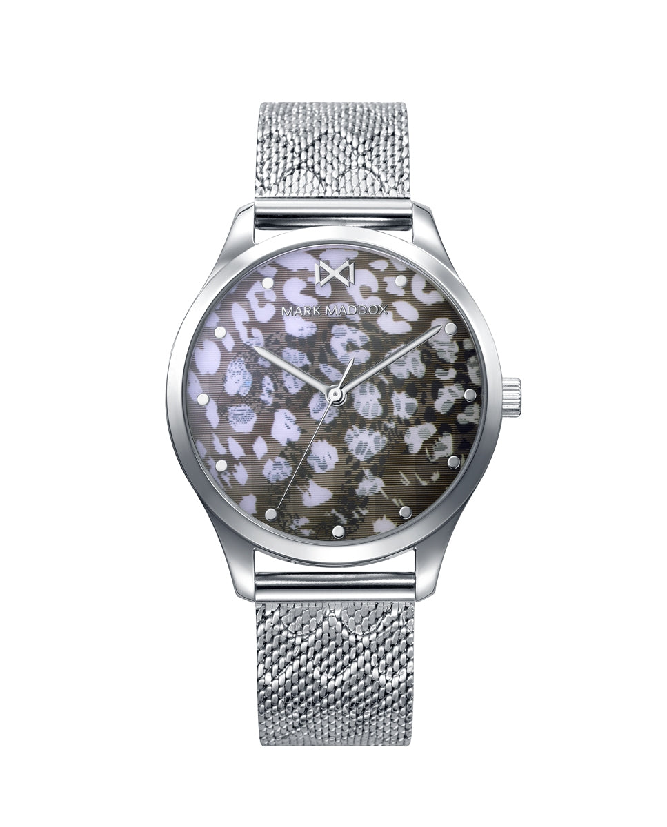 Mark Maddox Classic Brown/Steel MM0127-07
