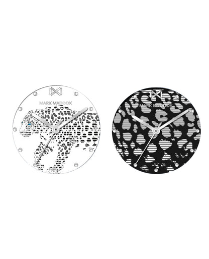 Mark Maddox Classic Brown/Steel MM0127-07