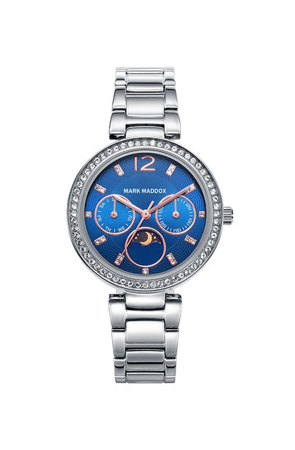 Mark Maddox Classic Blue Steel MM7017-35 Uhr