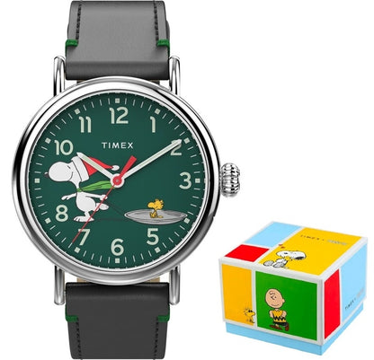 Timex Standard X Peanuts Featuring Snoopy Ice Skating TW2V60200 Uhr